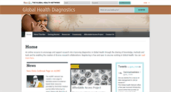 Desktop Screenshot of globalhealthdiagnostics.tghn.org